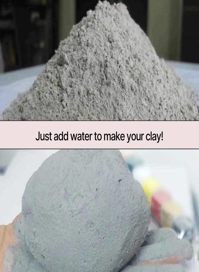 Kitsters Eco-Friendly Shadu Mati Clay - 1 kg | Eco Friendly - Self Drying - Clay - Sculpting - Murti Making | Easily Soluble | Can be Remoulded | DIY Art & Craft Hobby | Perfect for Ganpati Idol | - Image 3